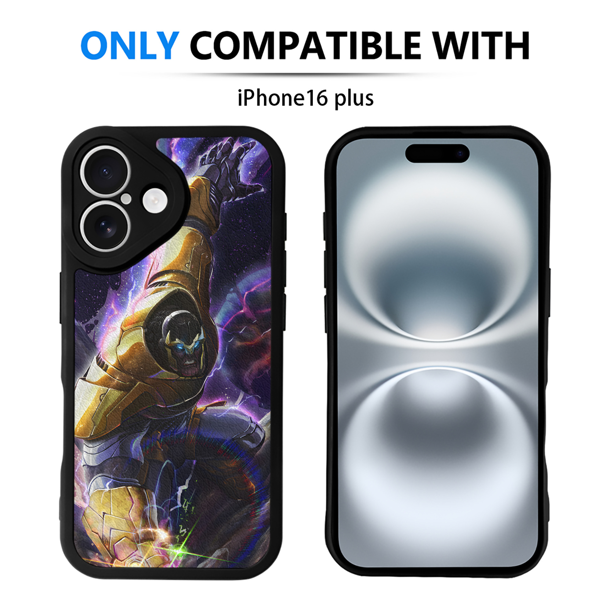 （画像用） アベンジャーズ The Avengers 【iPhone 16シリーズ対応】シリコンスマホケース（レザー調） 材質：シリコン